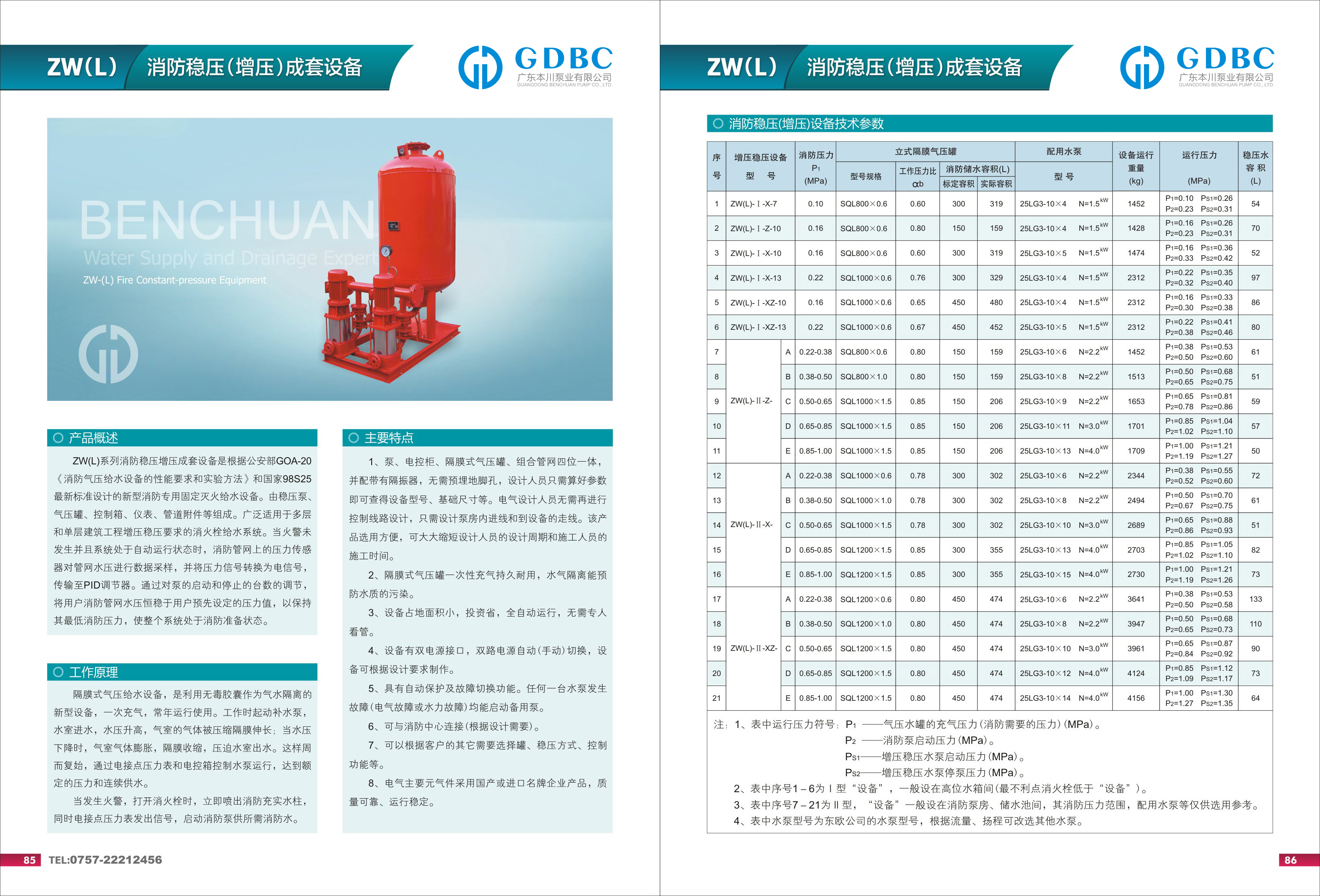 消防穩壓供水設備